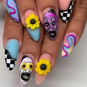 Terrifier Press On Nails